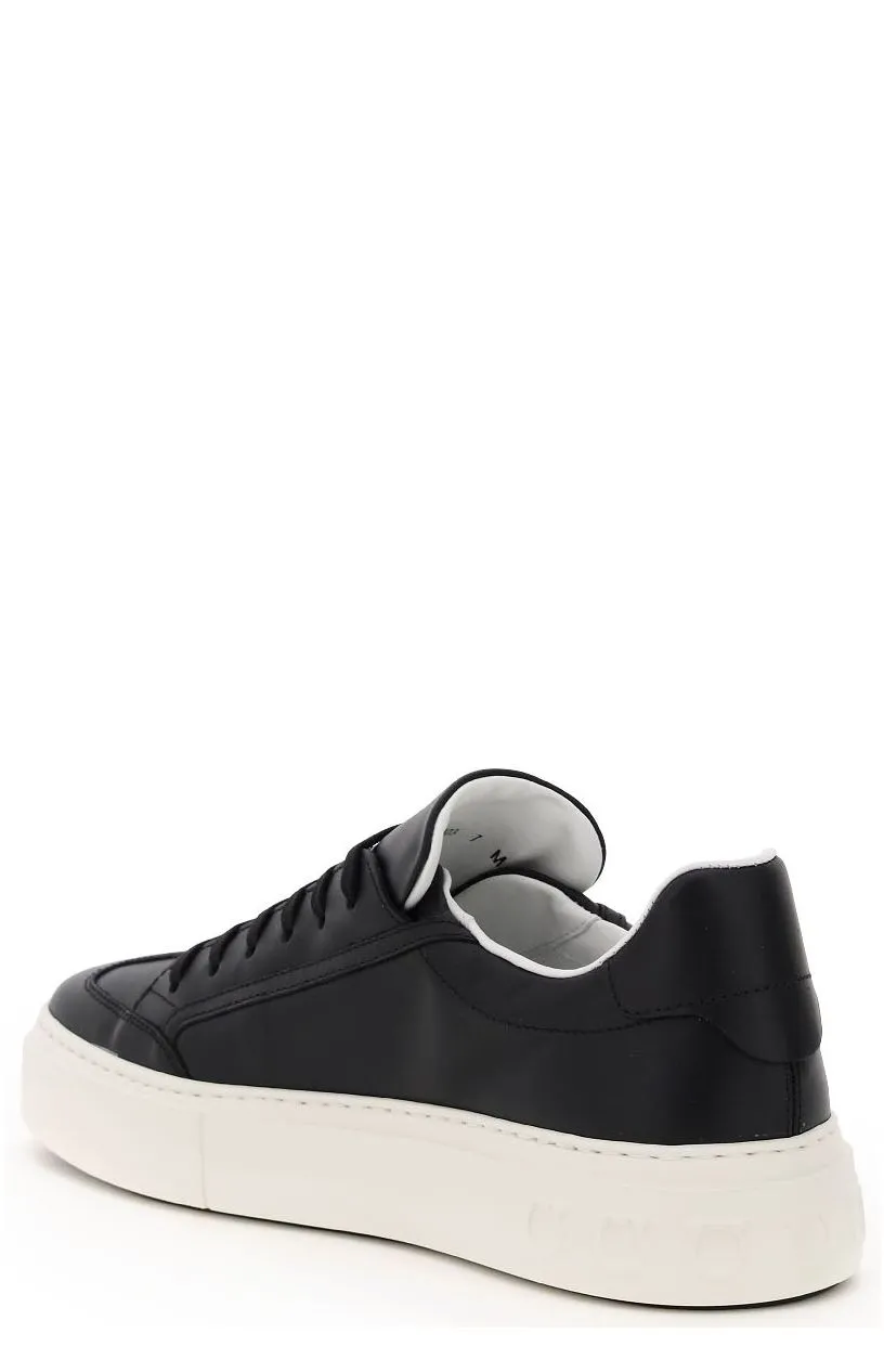 Salvatore Ferragamo Gancini Low-Top Sneakers