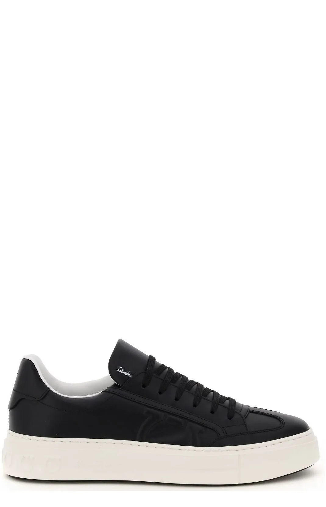 Salvatore Ferragamo Gancini Low-Top Sneakers