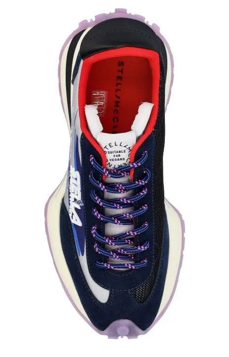 Stella McCartney Logo Print Lace-Up Sneakers