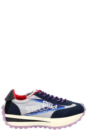 Stella McCartney Logo Print Lace-Up Sneakers