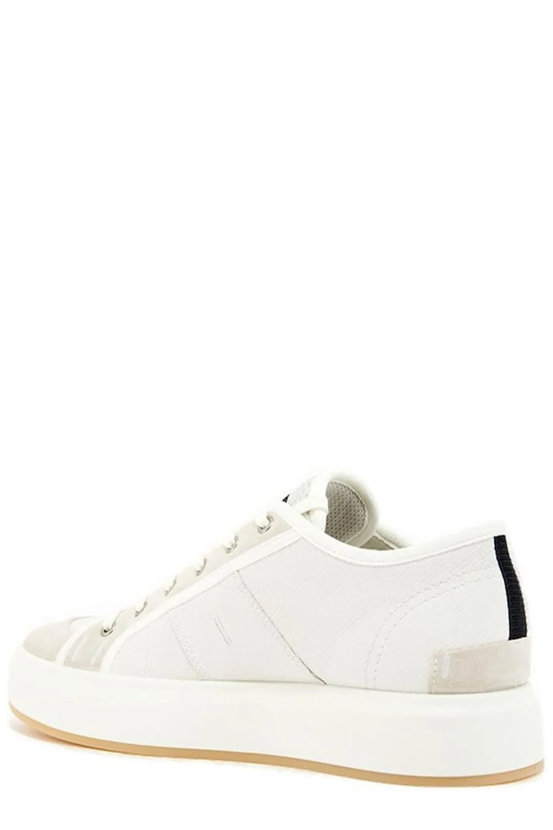 Stone Island Compass Badge Lace-Up Sneakers