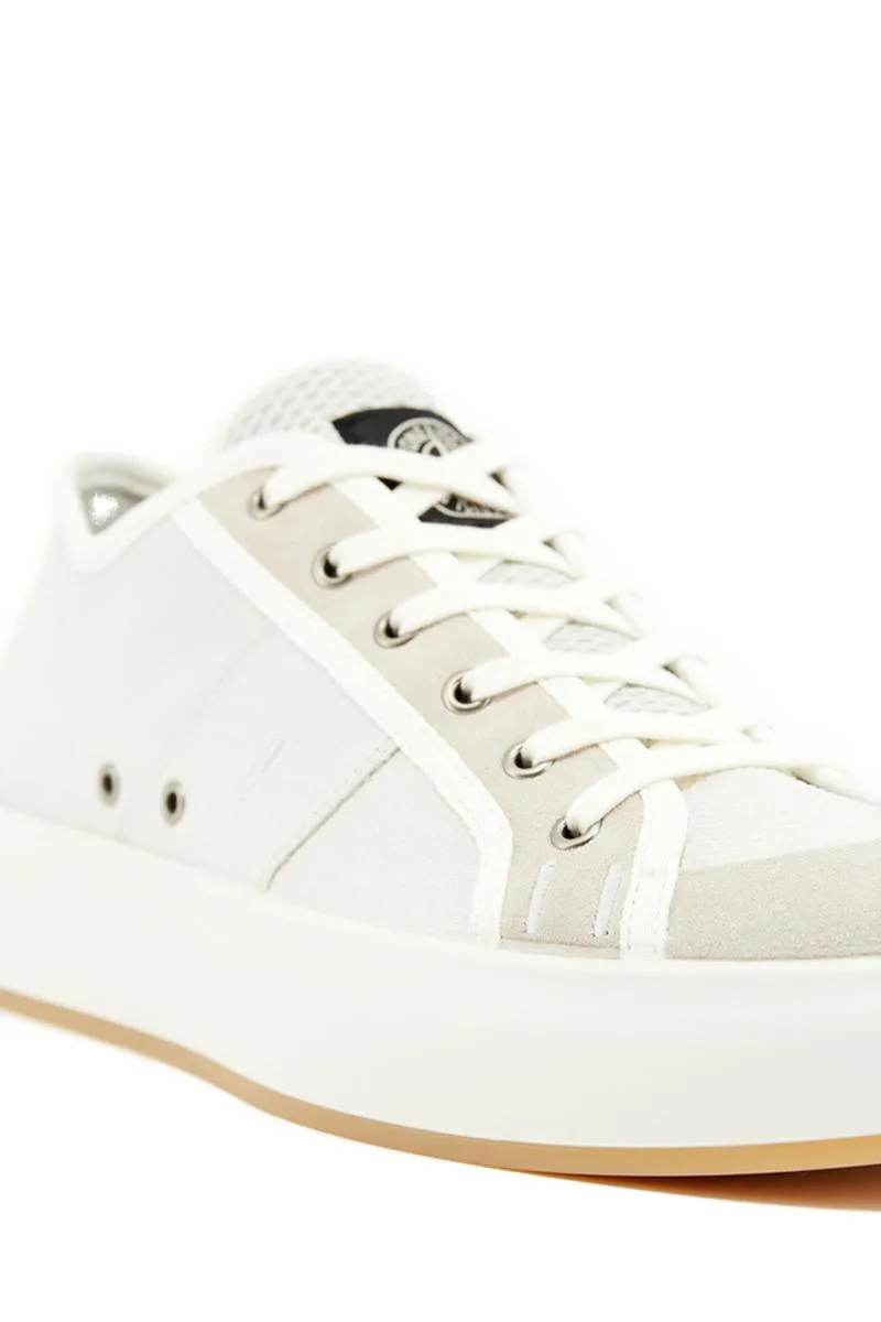 Stone Island Compass Badge Lace-Up Sneakers