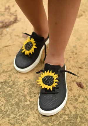 Sunflower Handmade Shoe Charms