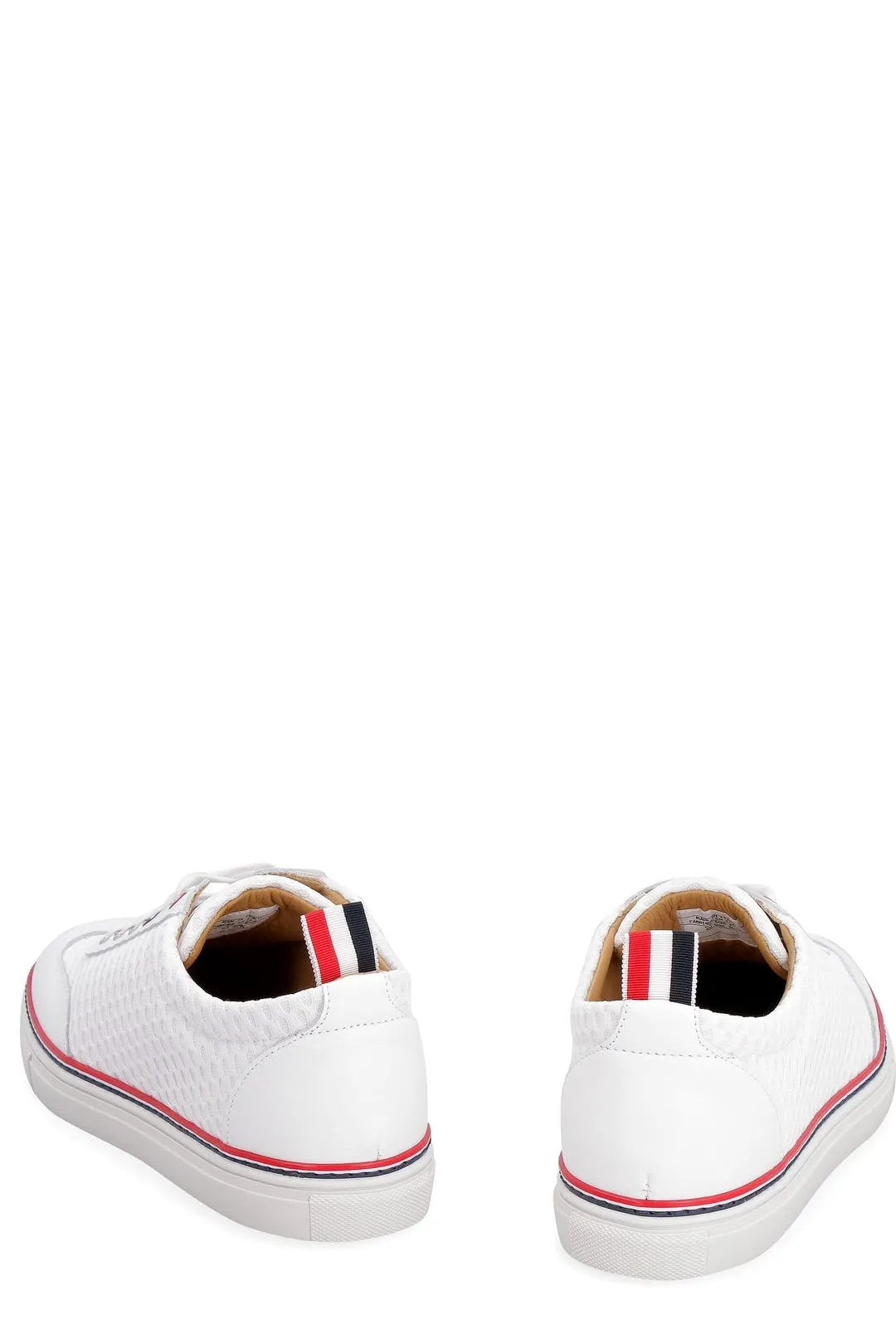 Thom Browne RWB-Stripe Lace-Up Sneakers