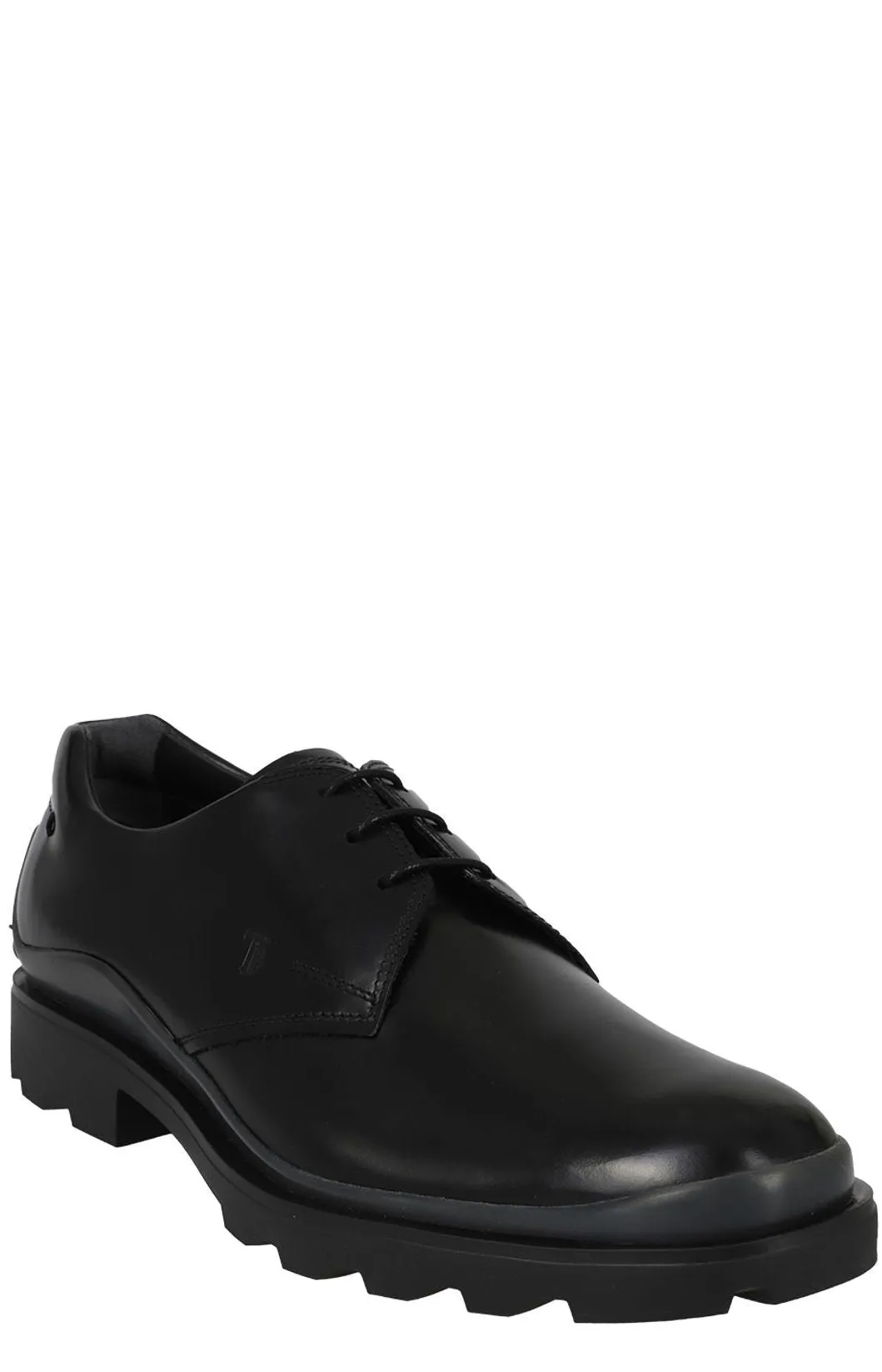 Tod's Logo Embossed Lace-Up Shoes