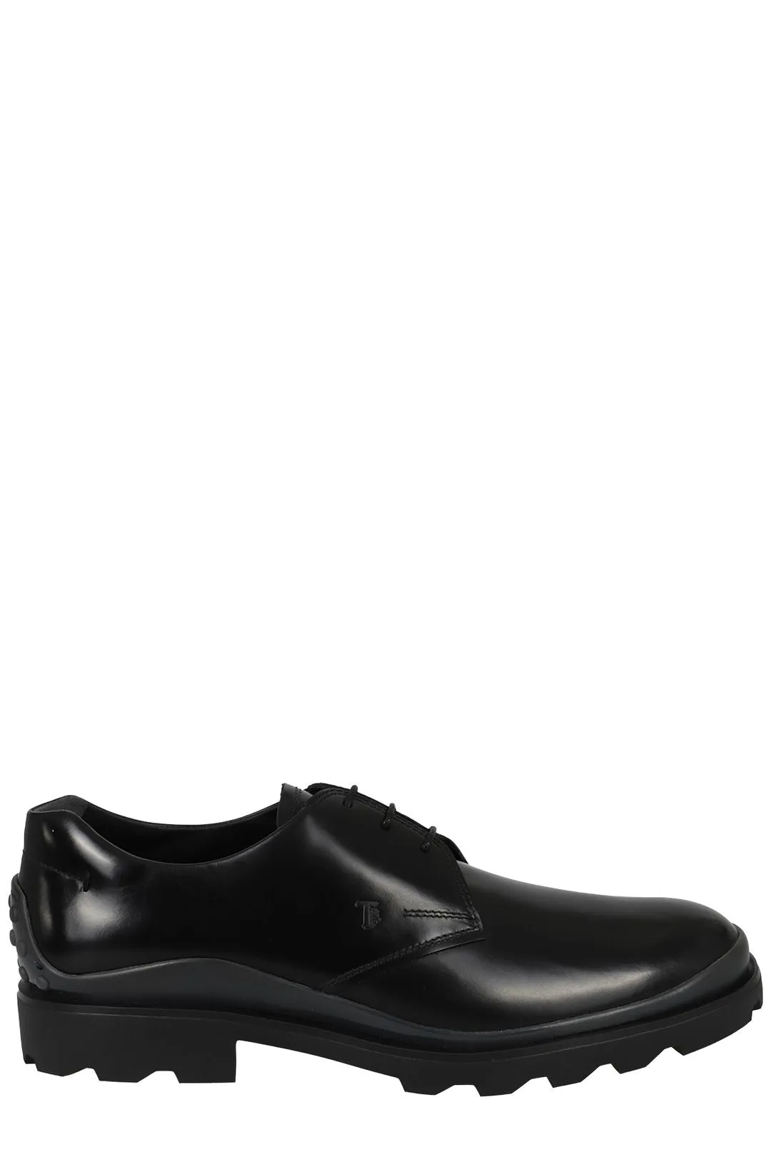 Tod's Logo Embossed Lace-Up Shoes