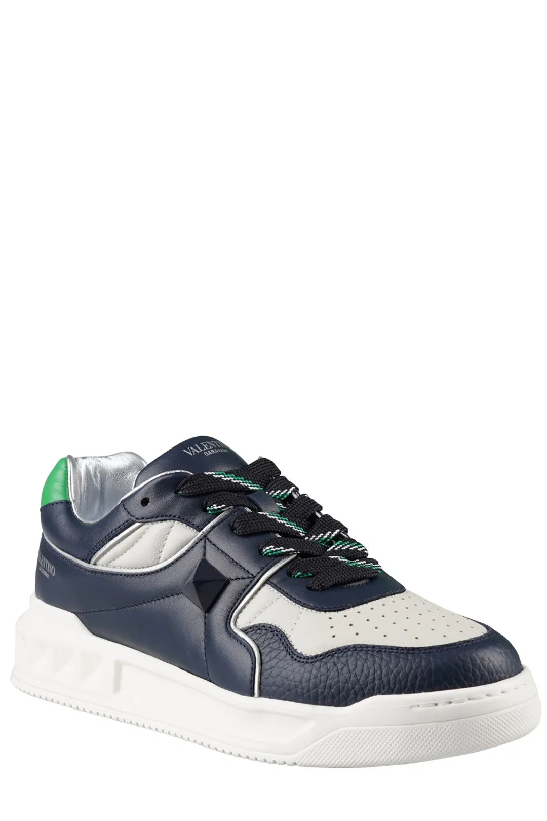 Valentino Garavani Rockstud Lace-Up Sneakers