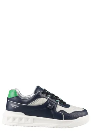 Valentino Garavani Rockstud Lace-Up Sneakers