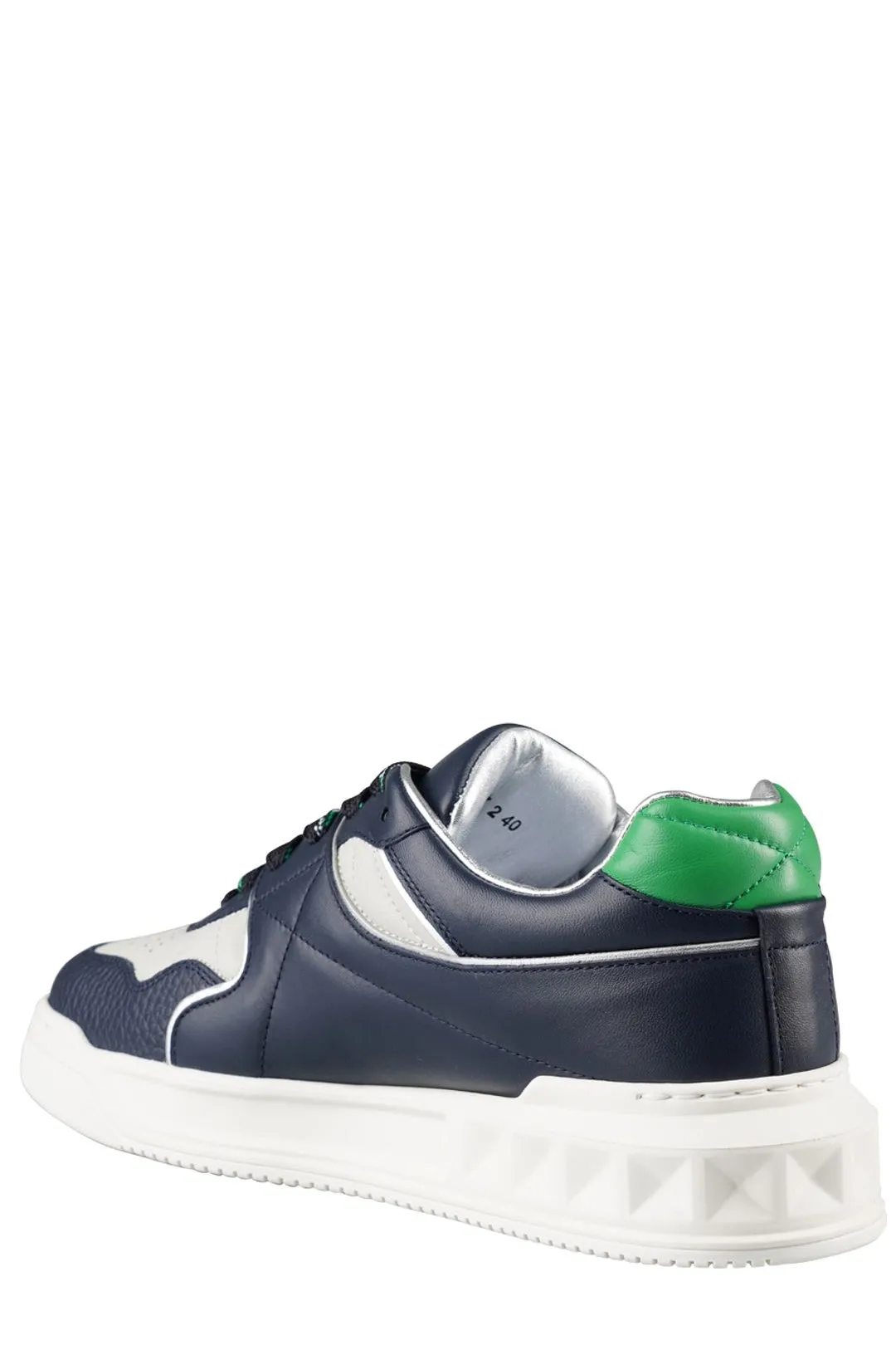 Valentino Garavani Rockstud Lace-Up Sneakers