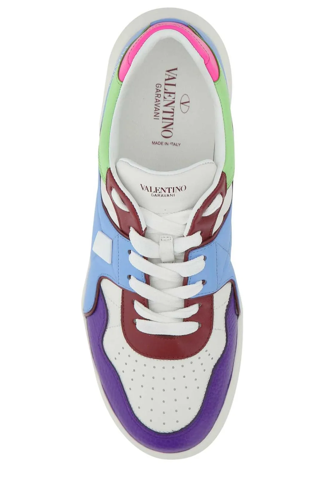Valentino Garavani Roman Stud Lace-Up Sneakers