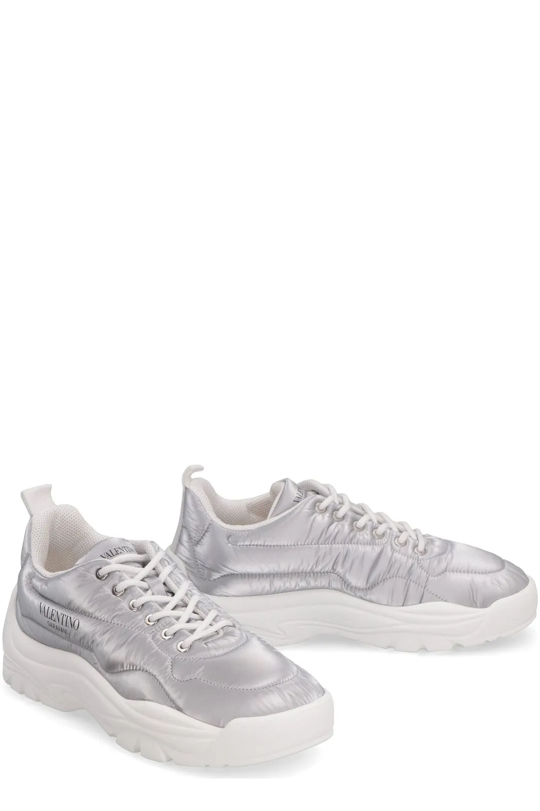 Valentino	Gumboy Padded Lace-Up Sneakers
