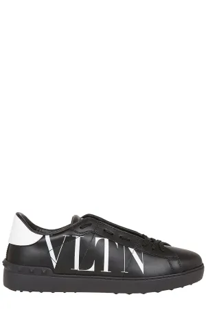 Valentino VLTN Open Lace-Up Sneakers
