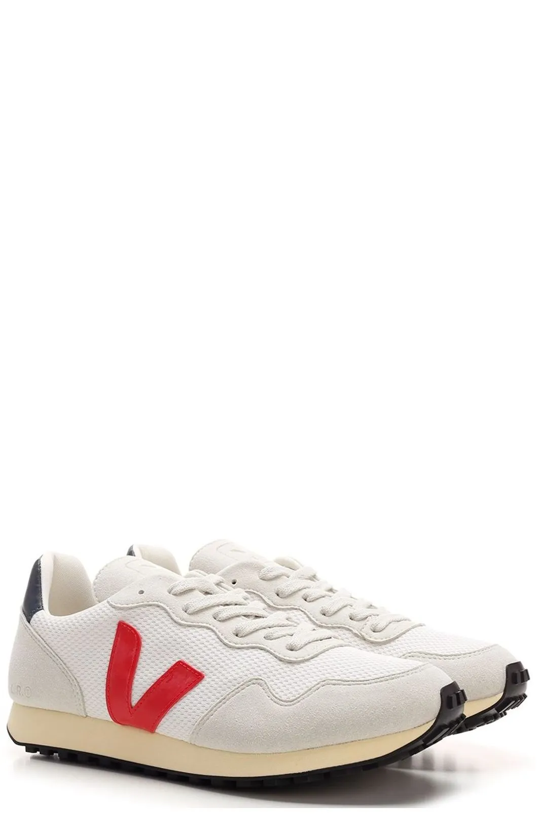 Veja Logo Patch Lace-Up Sneakers