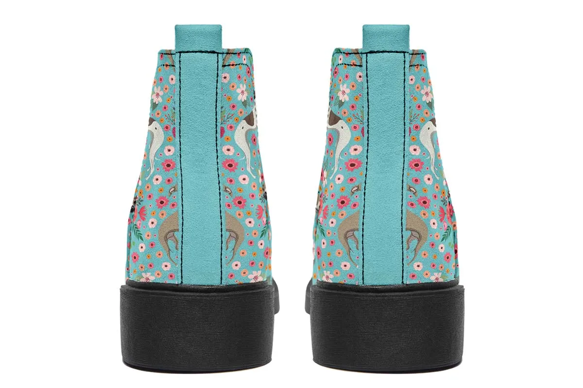 Whippet Flower Neat Vibe Boots