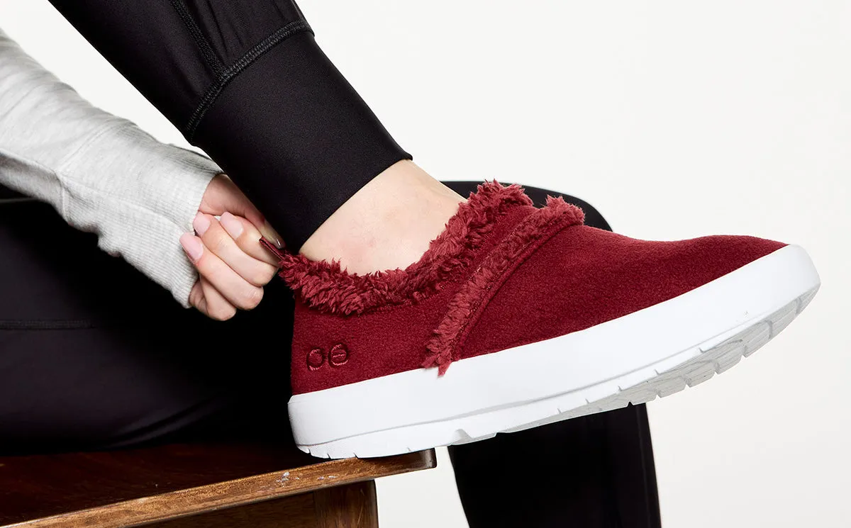 Women's OOcoozie Low Shoe - Cabernet (SALE)