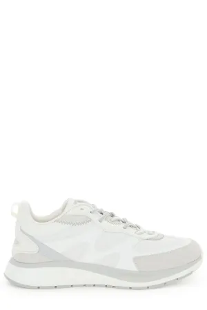 Z Zegna Panelled Lace-Up Sneakers