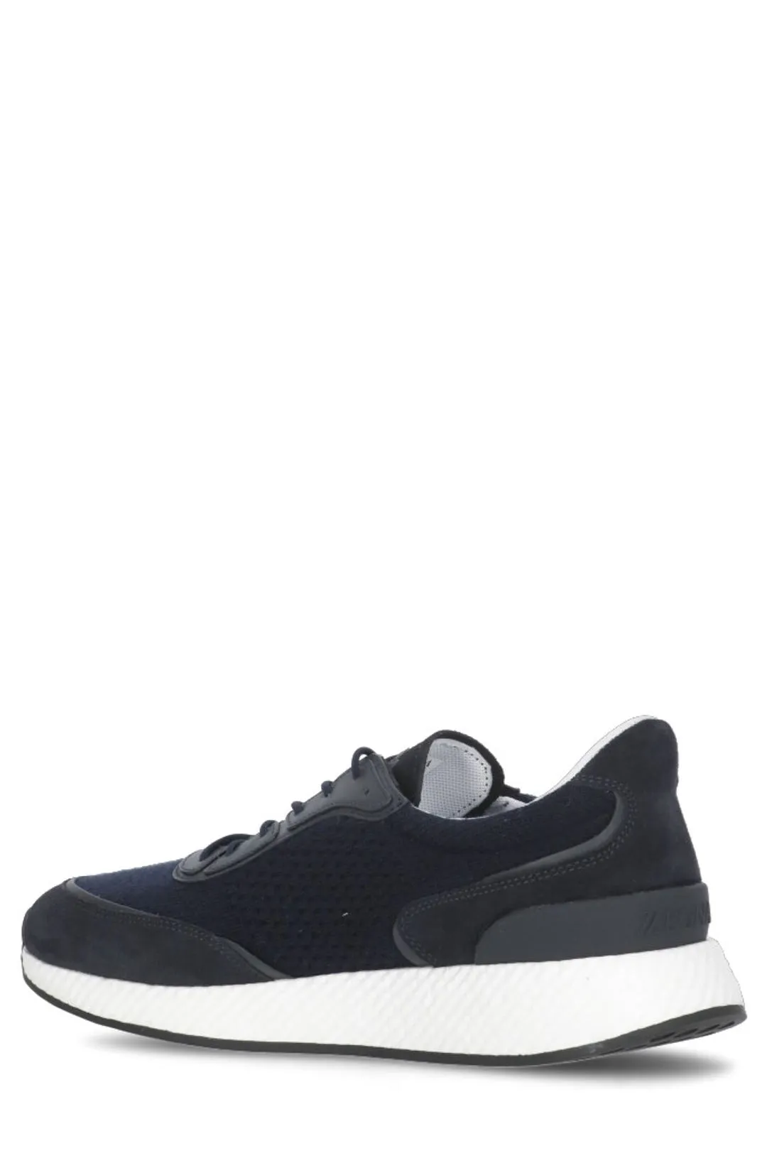 Z Zegna Panelled Lace-Up Sneakers