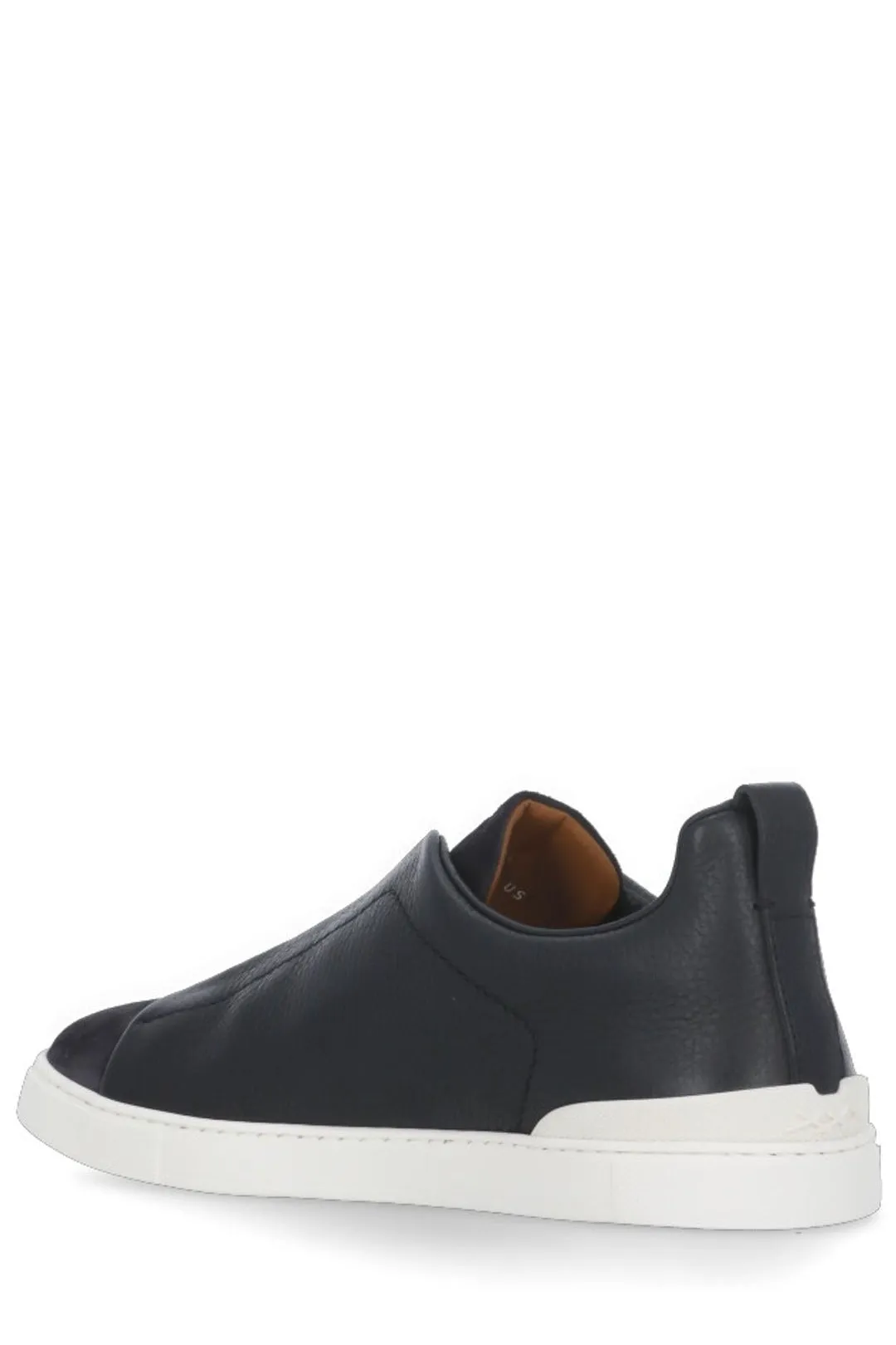 Z Zegna Triple Stitch Lace-Up Sneakers